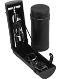Picnic at Ascot 612 Barware Collection Black Napa Wine Set