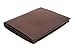 Paul & Taylor Men's Leather Hipster Center Flap Bifold Wallet - Multiple Colors!