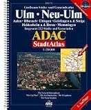 ADAC StadtAtlas Ulm, Neu-Ulm 1:20.000 Aalen, Biberach, Ehingen, Geislingen an der Steige, Heidenheim an der Brenz, Memmingen: Aalen, Bieberach, ... 212 Städte und Gemeinden. 1:20000. GPS-genau