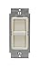 Leviton 6672-1LT SureSlide Universal 150W LED/CFL Incandescent Slide-To-Off Dimmer, Light Almond