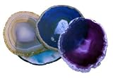 Agate Coasters (Set of 4)