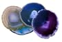Agate Coasters (Set of 4)