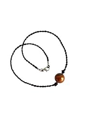 Gemshine 12mm Champagne Pearl Necklace