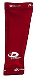 Phiten Titanium Power Sleeve (Pair), Color: Red, Size-medium(Upper 9.6, Lower 6.4)