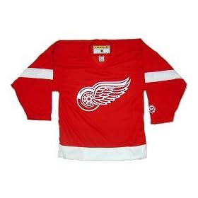 Click here to buy Detroit Red Wings Youth Replica NHL Team Color Jersey by  CCM .