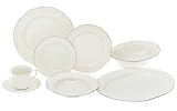 Noritake Chandon Platinum - 50 piece set, service for eight