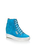 RUCO LINE Zapatillas de cuña (Azul)