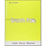 2004 Hyundai Santa Fe Repair Shop Manual Original by Hyundai