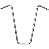 Nirve Super Age Hanger Cruiser Bicycle Handlebar (Chrome, 26-Inch Frames)