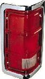 88-93 DODGE FULL SIZE PICKUP fullsize TAIL LIGHT LH (DRIVER SIDE) TRUCK, With Chrome Trim (1988 88 1989 89 1990 90 1991 91 1992 92 1993 93) TRI4724 55054795