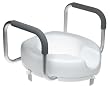 Raised toilet seat with arms - hi-riser