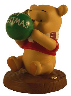 Disney Winnie The Pooh Joy of The Holidays Babys First Christmas Figurine