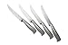 CulinHome Nouveaux Collection 4-Piece Steak Knife Set