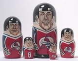 Nested Sports Doll...Colorado Avalanche hockey team.