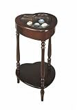 Powell Cherry Heart Curio Table