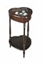 Powell Cherry Heart Curio Table