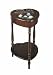 Powell Cherry Heart Curio Table