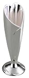 International Silver Hearts 8-Inch Silver-Plated Vase