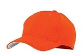 Upscale 100% Polyester Mesh Adjustable Hat Cap - Orange