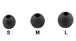 NuForce Replacement Ear Tips (2 pairs, large) for NE-7M and NE-6