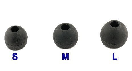 NuForce Replacement Ear Tips (2 pairs, medium) for NE-7M and NE-6