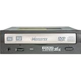 16x16 Dual Format Double-Layer Interal DVD Recorder, Black/Silver