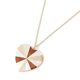 (ベースコントロール)BASE CONTROL heart shell necklace Stations of the Heart