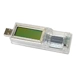 FingerGear Standalone Biometric 256MB Flash Drive w/ Large Font LCD, No Software Required, USB 2.0, PC/Mac/Linux, Clear