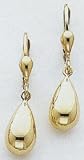 Gold Dangling Earrings - H557