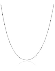 14k Gold 1.1mm Fancy Rolo Chain Necklace