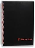 Review Black n Red  / Black n Red Book Wirebound 90gsm Ruled with Calculator in Cover 140 Pages A4 Ref M67240