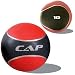 Cap Barbell HHKC-010 Medicine Ball, 10 Pounds (Red)