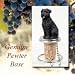 Bouvier Des Flandres Dog Wine Bottle Stopper - Uncropped Ears