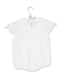 Mud Pie Baby Classic Keepsakes Baby Girl Cotton Bubble with Cross Detail