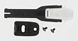 Thor Buckles/Straps for Youth Quadrant 07-09 Boots - #1 , Color: Aluminum/Black 3430-0128