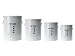 Pet food containers white, PT Design