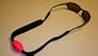 Black Strap With Pink Cork, Original Neoprene Korky, Floating Eyewear Retainer