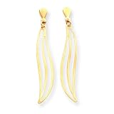 14k Fancy Drop Earrings