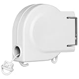Whitmor  6243-2513  20 Foot Retractable Clothesline,  White