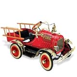 Golden Wheel Limited Edition Roadster Fire Truck Red