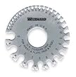 Westward 2YNJ8 Wire Gage, Ferrous, 0-36