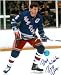 Barry Beck autographed 8x10 Photo (New York Rangers) poor condition not out there