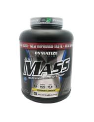 Health and Beauty: Dymatize Elite Mass Banana Cream 6 Lbs (2722g) - DYMATIZE