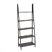 Home Star Espresso Ladder Bookcase