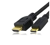 M&L Mobiles® | Hochgeschwindigkeitskabel HDMI HDMI Mini C ( HDMI 1.3 – 1m ) für Panasonic Camcorder HDC-HS900 | HDC-TM900 | HDC-SD909 | HDC-SD800 | HDC-SD99 | HDC-HS80 | HDC-TM80 | HDC-SD80 | HDC-SD40 | HDC-SDT750 | HDC-HS700