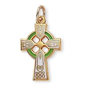 Celtic cross pendant