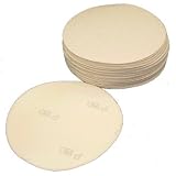 6 Inch Hook & Loop Sanding Discs, No Holes, 120 Grit, Box of 50.
