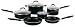 Cuisinart Advantage Nonstick 10-Piece Cookware Set, Black