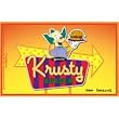 Simpsons Krusty Burger Keychain