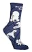 Bedlington Terrier Puppy Dog Breed Cotton Animal Art Print Socks 9-11